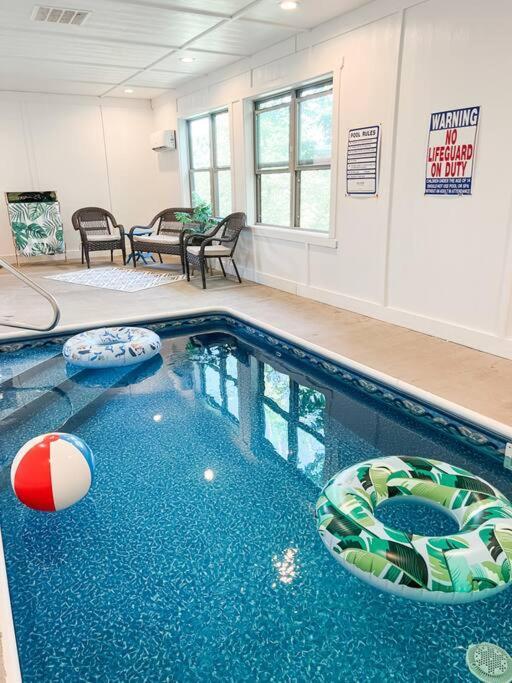 Indoor Heated Pool Hot Tub Cabin Sevierville Eksteriør billede