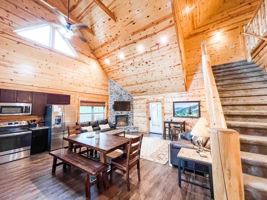 Indoor Heated Pool Hot Tub Cabin Sevierville Eksteriør billede