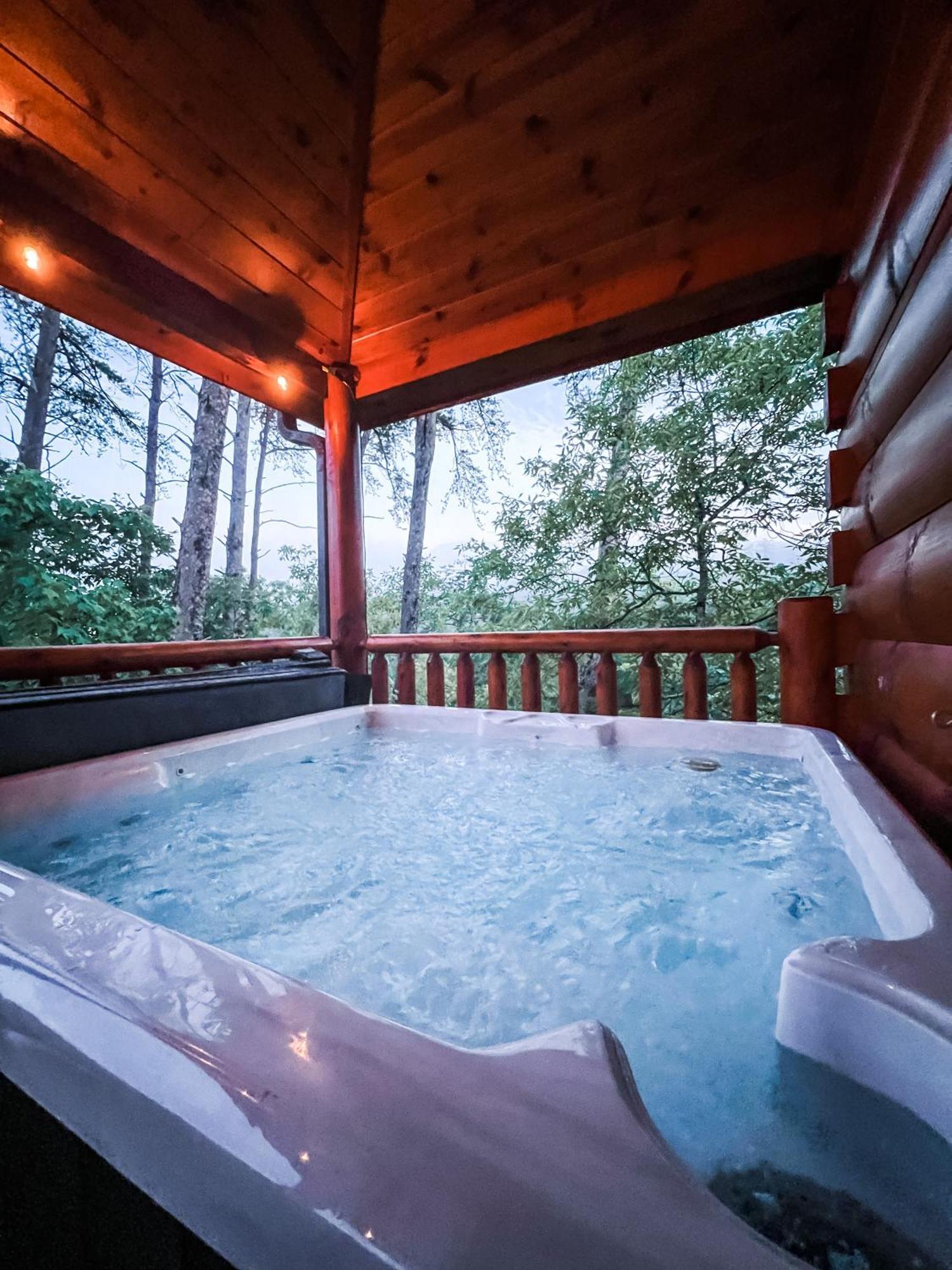 Indoor Heated Pool Hot Tub Cabin Sevierville Eksteriør billede